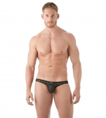 Slip (Briefs) Rococo in schwarz von Gregg Homme