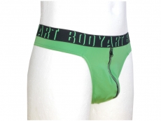 String Marmaris in grün mit Zipp von Body Art