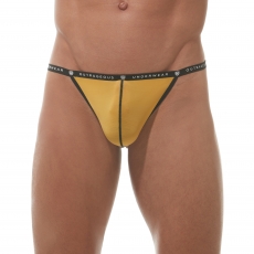 Pouch G-String Bubble GHomme in gelb von Gregg Homme