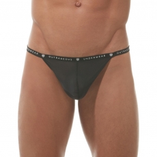 Pouch G-String mit Cockring Bubble GHomme in schwarz von Gregg Homme