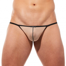 Pouch G-String mit Cockring Torridz in beige von Gregg Homme