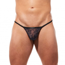 G-String Starr in navy blau von Gregg Homme