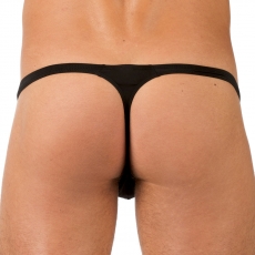 String (Thong) Wonder in schwarz von Gregg Homme