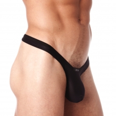 Mini String Voyeur in schwarz von Gregg Homme