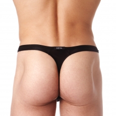 Mini String Voyeur in schwarz von Gregg Homme