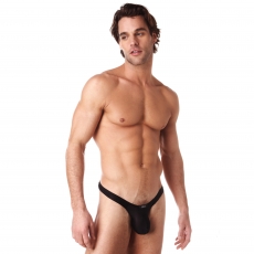 Mini String Voyeur in schwarz von Gregg Homme