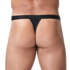 String (Thong) ROOM-MAX in schwarz von Gregg Homme