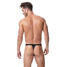 String (Thong) ROOM-MAX in schwarz von Gregg Homme