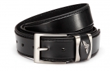 Business Herren Gürtel in schwarz, Gürtelbreite 3,7 cm bis XXXL 140-165 cm Business Herren Gürtel in schwarz, Gürtelbreite 3,7 cm bis XXXL 140-165 cm