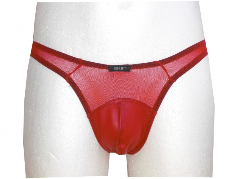String Malkara Größe S und M in rot von Body Art