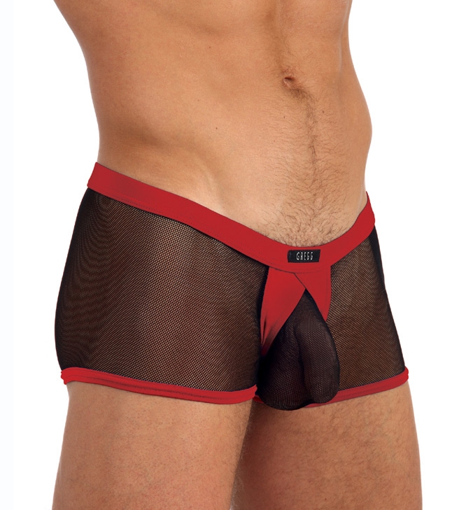 Boxer Pant X-Rated Maximiser in rot von Gregg Homme