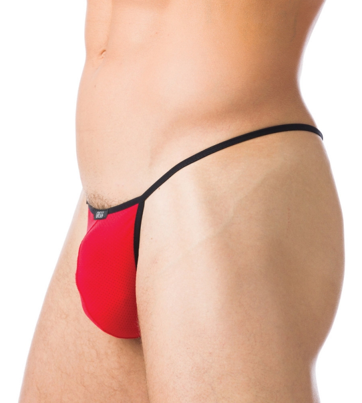 G-String Charged in rot von Gregg Homme