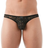 String Rococo in schwarz von Gregg Homme