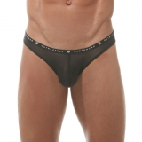 String (Thong) Bubble G'Homme in schwarz von Gregg Homme